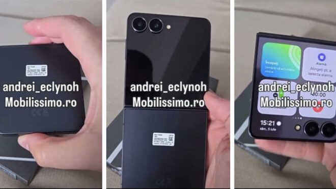 Samsung Galaxy Z Flip7 için kısa bir test videosu sızdırıldı