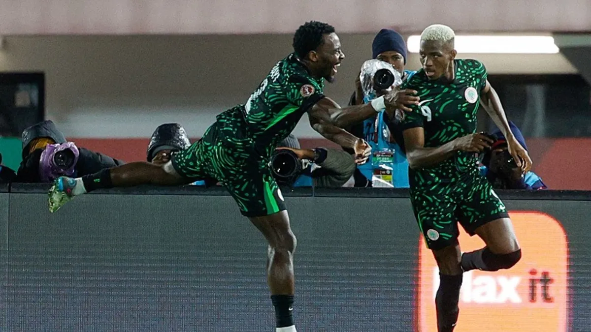Osimhen, Ndidi ve Lookman Nijerya'yı zafere taşıdı