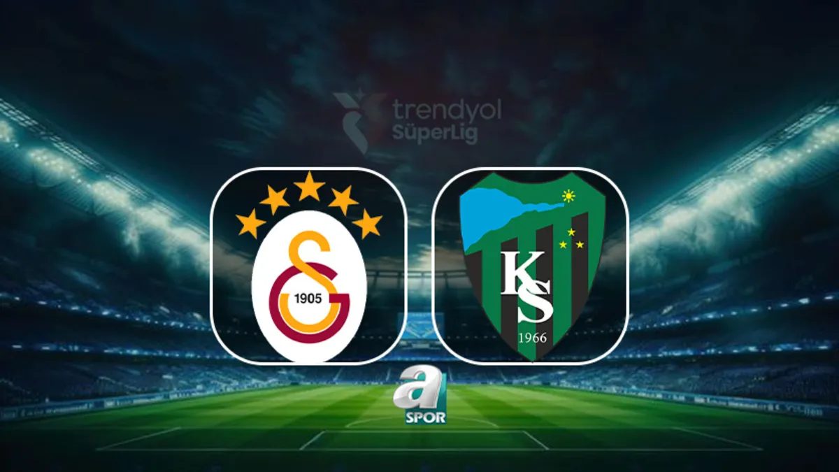 Galatasaray - Kocaelispor maçı saat kaçta, hangi kanalda?