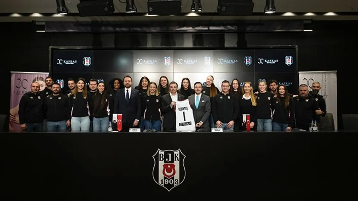 Beşiktaş'ta yeni sponsorluk anlaşması imzalandı!