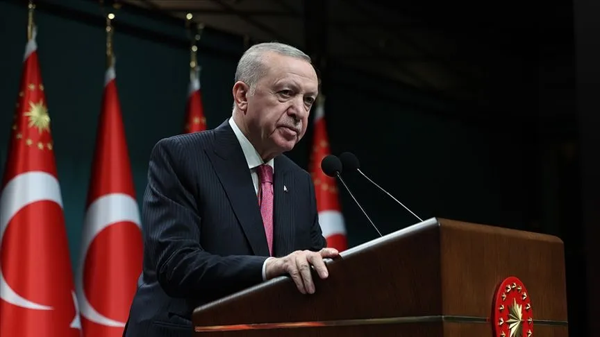 Cumhurbaşkanı Erdoğan'dan şehit ailelerine başsağlığı mesajı
