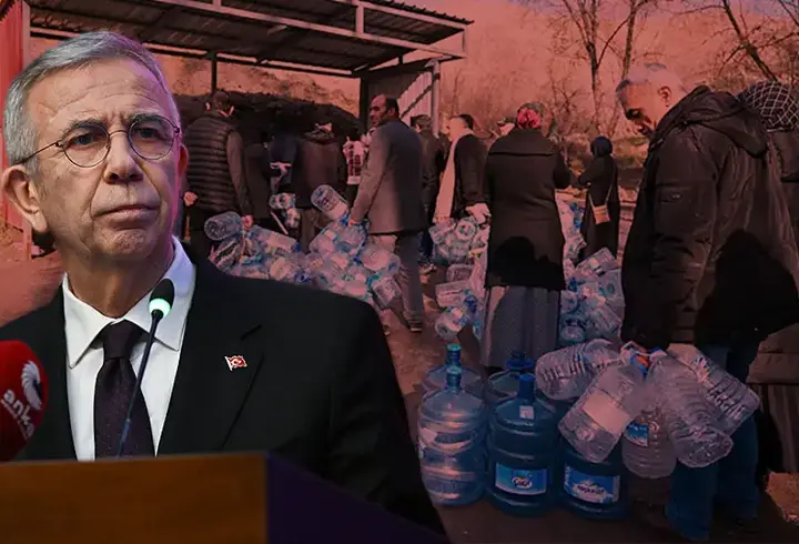 Mansur Yavaş: Suyu kesilenler parmak kaldırsın