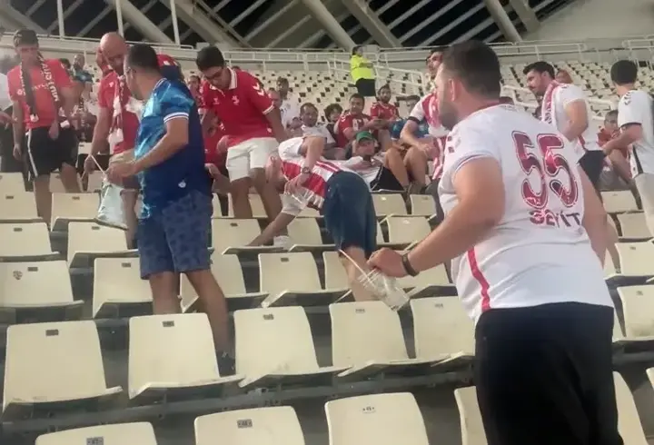 Yunan medyası, Samsunspor taraftarlarını övdü