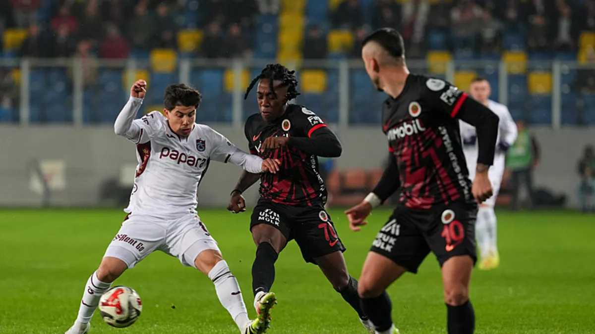 Gençlerbirliği-Trabzonspor maçında gole ofsayt engeli