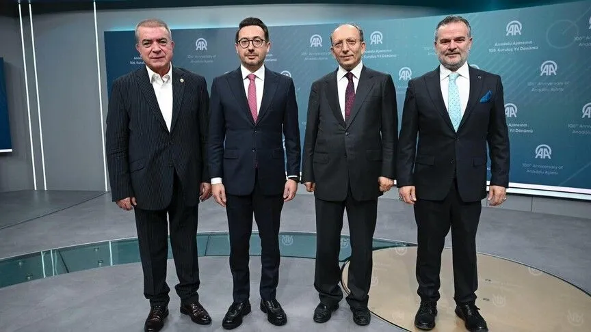 AA'nın eski genel müdürleri, AA'nın 106. kuruluş yıl dönümü programına katıldı