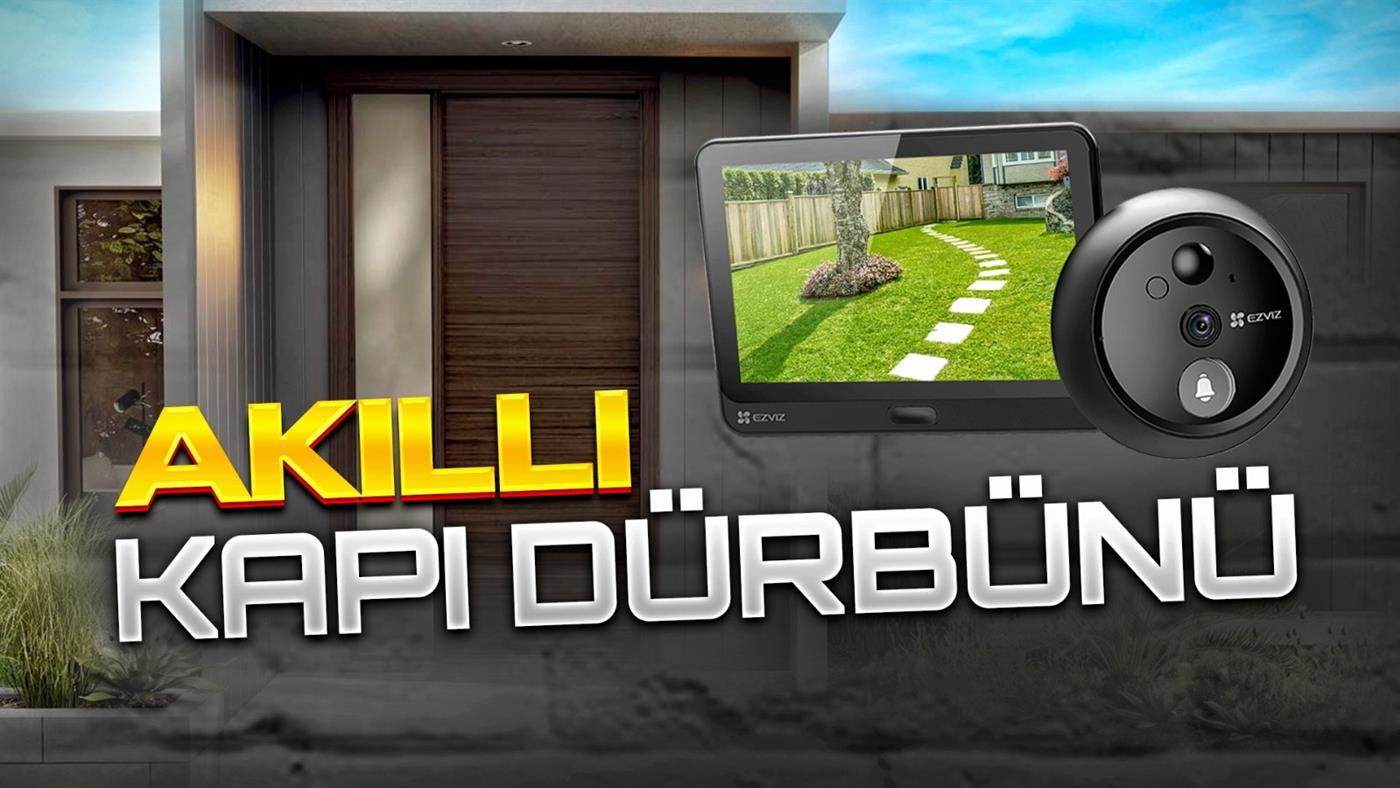 Akıllı Kapı Dürbünü alınır mı? Ezviz HP4'e yakından bakıyoruz!