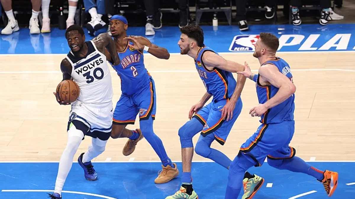 Oklahoma City Thunder Minnesota Timberwolves karşısında seriyi 2-0'a getirdi